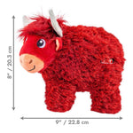 Voir l’image dans la galerie, Kong - Toughz Highland - Jouets en Peluche avec Couineur pour Chiens