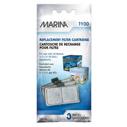 Marina - Cartouches de Rechange T100 Intégrées au Couvercle - Média Filtrant pour Aquariums