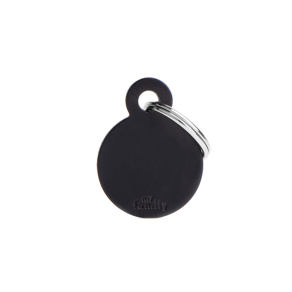 MFC Basic L Rond Aluminium Noir
