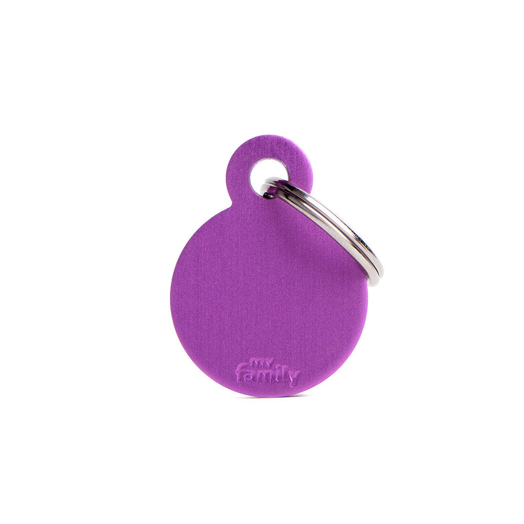 MFC Basic L Rond Aluminium Violet
