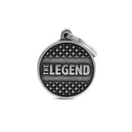 Voir l’image dans la galerie, MFC Bronx Cercle THE LEGEND L Argent Antique