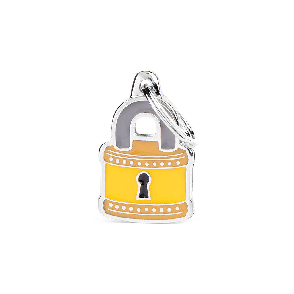 My Family - Charmes Cadenas - Médaille d'Identité pour Chiens