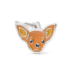 Voir l’image dans la galerie, My Family - Friends Chihuahua Chocolat - Médaille d'Identité pour Chiens