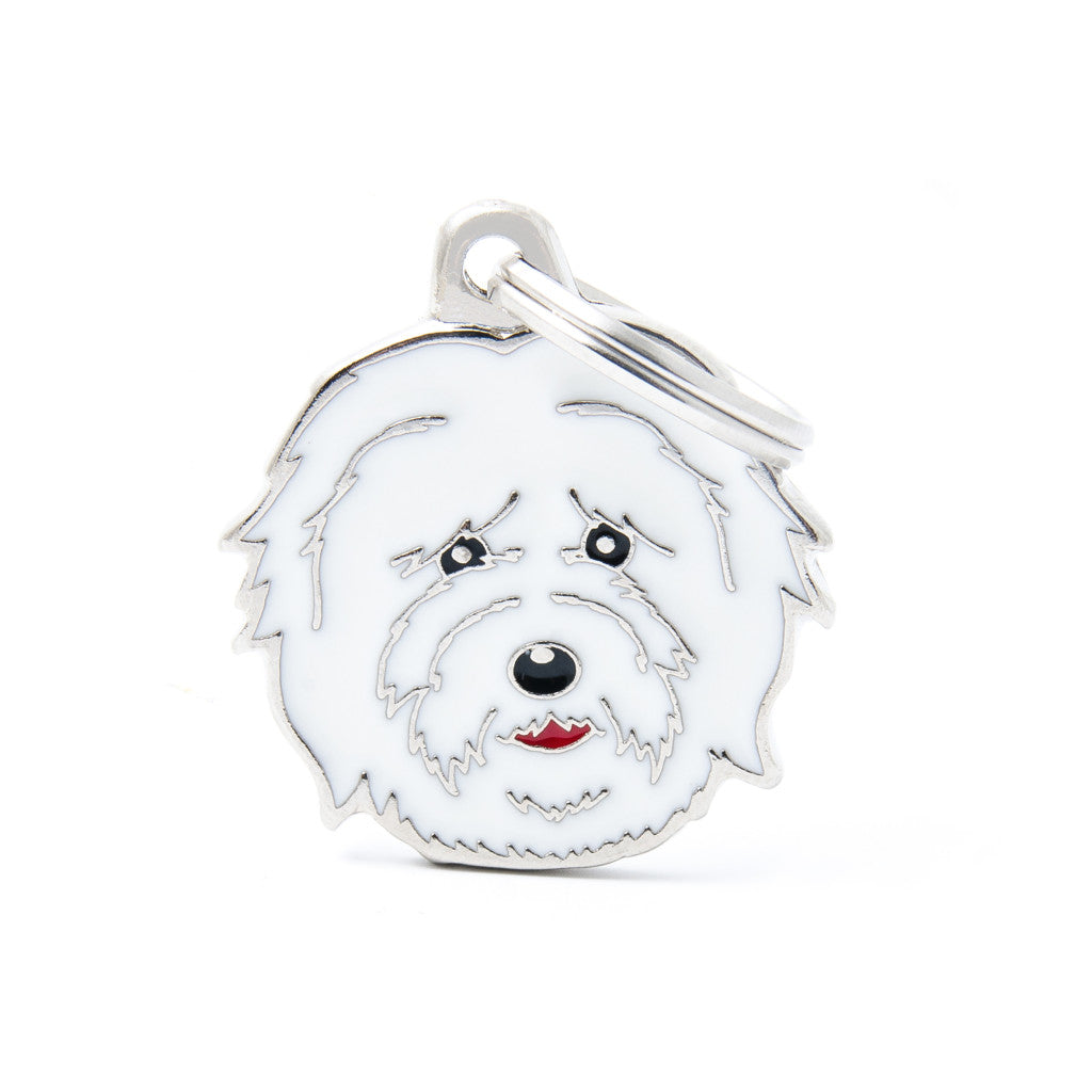 My Family - Friends Coton de Tuléar - Médaille d'Identité pour Chiens
