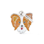 Voir l’image dans la galerie, My Family - Friends Papillon - Médaille d'Identité pour Chiens