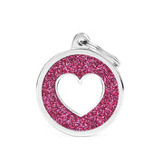 MFC Brillance Coeur Encerclé L Rose