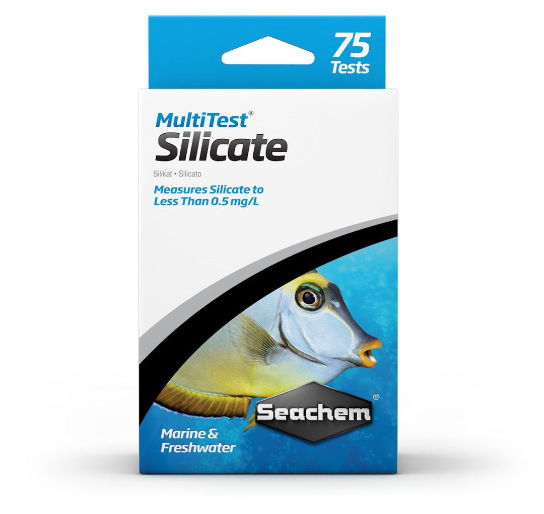 SEACHEM MultiTest Silicate x75 pour Aquarium