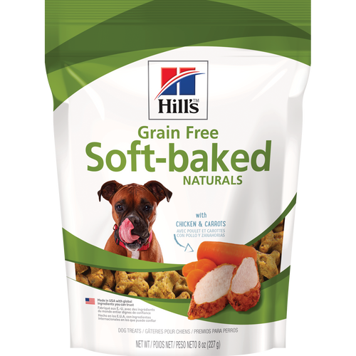 Science Diet Natural Soft Savories - Poulet et Carottes - Gâteries Tendres Sans Grains pour Chiens