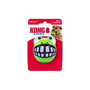 Kong - Grinz Grenouille - Jouet avec Couineur pour Chiens