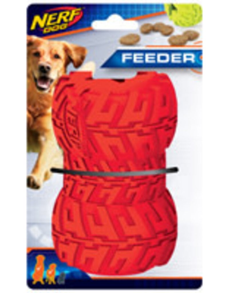 Nerf Dog - Distributeur de Gâteries à Texture de Pneu pour Chiens