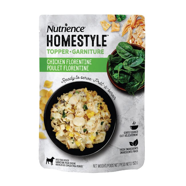 Nutrience Homestyle - Poulet Florentine - Complément Alimentaire pour Chiens en Sachet