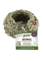 Voir l’image dans la galerie, Living World Green - Lit Ovale Naturals en Herbe Napier - Lit pour Rongeurs