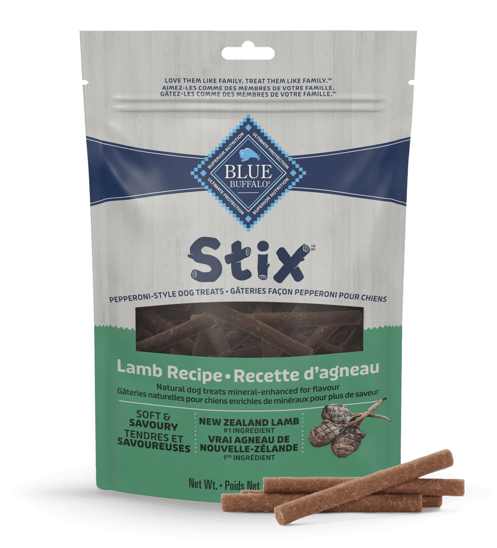 Blue Stix - Bâtonnets d'Agneau - Gâteries Tendres pour Chiens