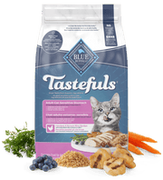 Blue Life Protection Tastefuls - Chat Adulte Estomac Sensible Poulet et Riz Brun - Nourriture Sèche pour Chats