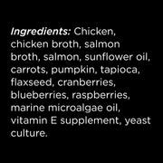Petcurean Go! Solutions Booster - Chien Santé Immunitaire, Poulet et Saumon Éffilochés au Bouillon - Garniture de Moulée pour Chiens