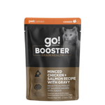 Voir l’image dans la galerie, Petcurean Go! Solutions Booster - Chat Santé Cérébrale, Poulet et Saumon Hachés avec Sauce - Nourriture Humide Sans Grains pour Chats