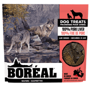 Boréal - 100% Foie de Porc Séchées à l'Air - Gâteries pour Chiens