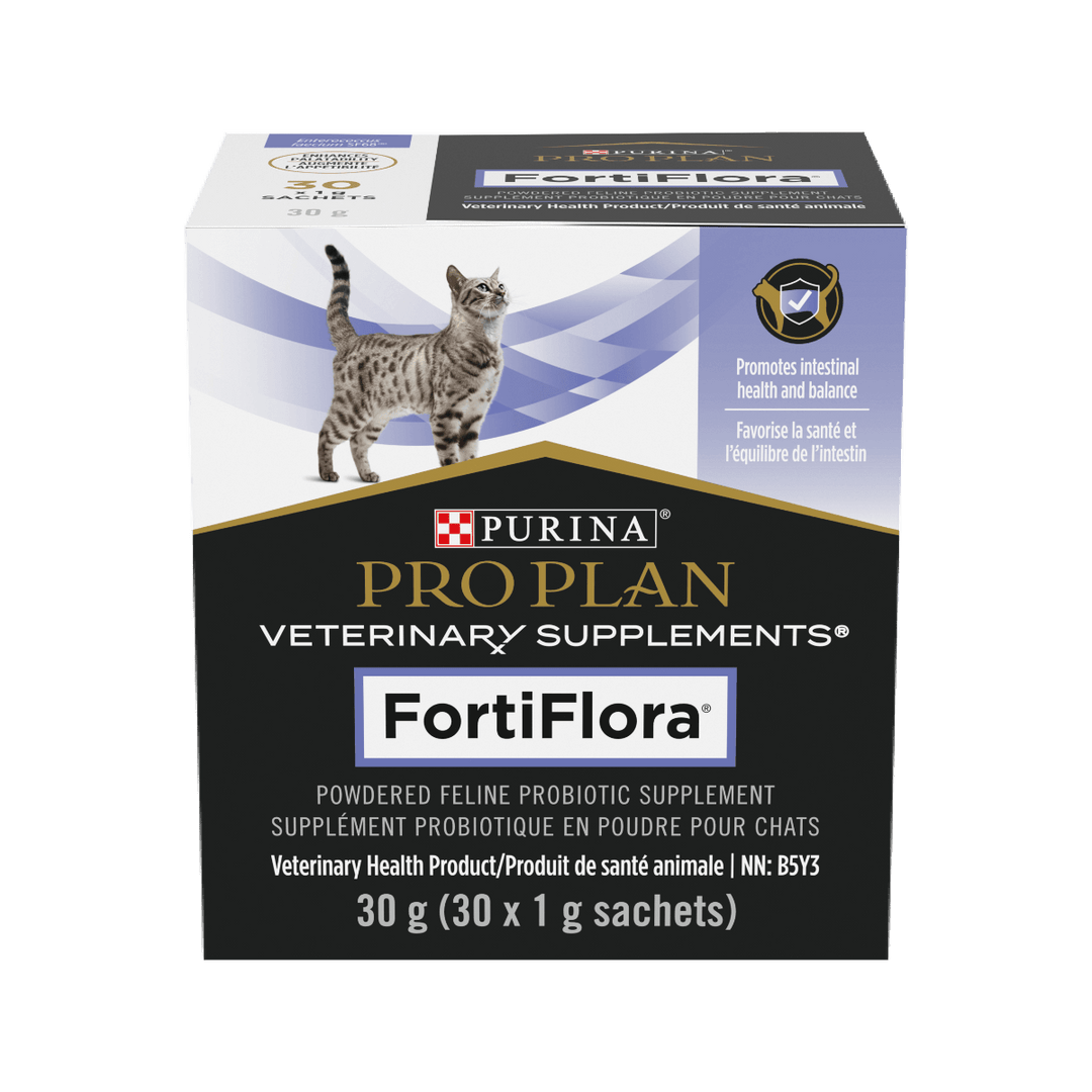 Pro Plan - Fortiflora en Poudre 30 g - Supplément Probiotique pour Chats (Sachets de 30)