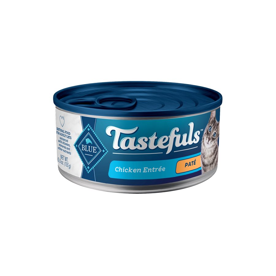 Blue Buffalo Tastefuls - Chat Adulte Pâté de Poulet - Nourriture Humide pour Chats