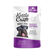 Kettle Craft - Petites Bouchées Venaison et Pommes de l'Okanagan - Gâteries Tendres pour Chiens
