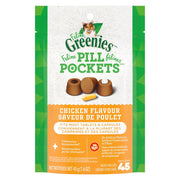 Greenies Feline Pill Pockets - Saveur de Poulet - Gâteries Dentaires pour Chats