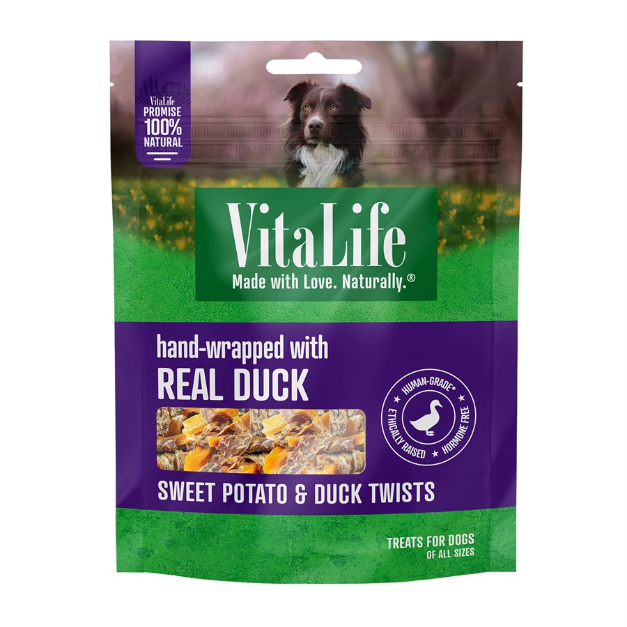 VitaLife - Patate Douce et Canard - Gâteries pour Chiens