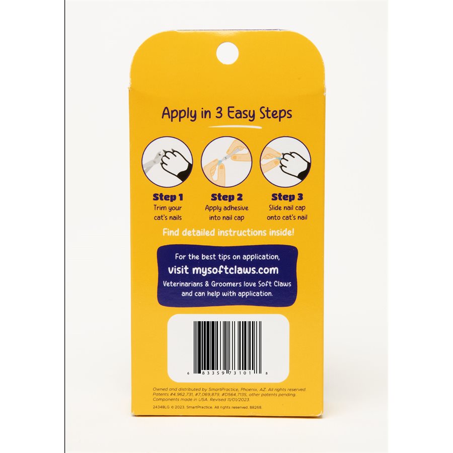 Soft Claws - Capuchons à Ongles - Soin pour Chats