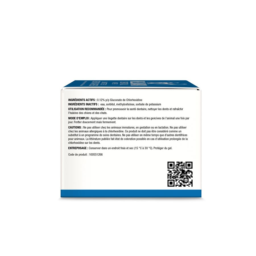 Wellmark - Lingettes Dentaires - Soin pour Chiens et Chats