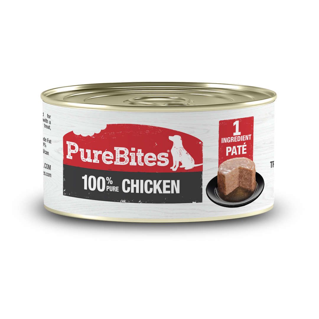 Purebites - Pâté 100% Pur Poulet - Nourriture Humide pour Chiens