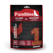 PureBites - Jerky de Poitrine de Poulet - Gâteries Déshydratées pour Chiens