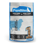 PureBites - Foie d'Agneau - Gâteries ou Garnitures Lyophilisées pour Chiens