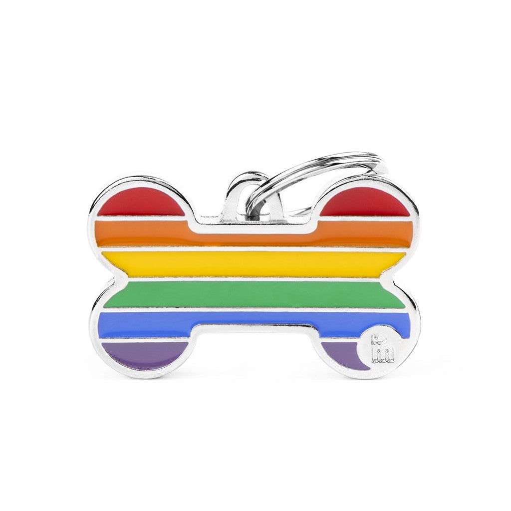 My Family - Os Arc-en-Ciel - Médaille d'Identité pour Chiens