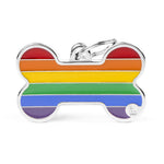 Voir l’image dans la galerie, My Family - Os Arc-en-Ciel - Médaille d'Identité pour Chiens