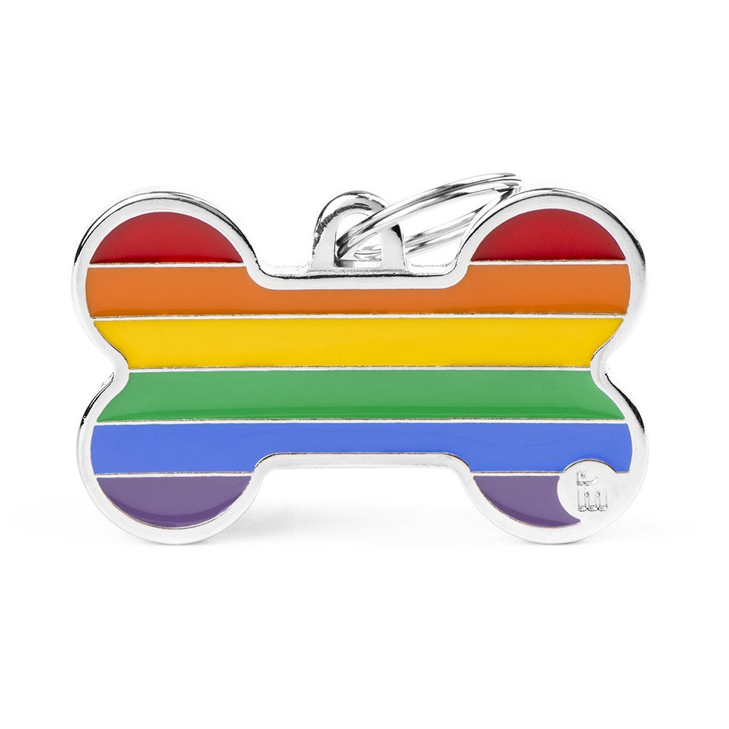 My Family - Os Arc-en-Ciel - Médaille d'Identité pour Chiens