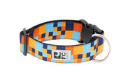 RCP Collier Large Motif M Pixels Bleu