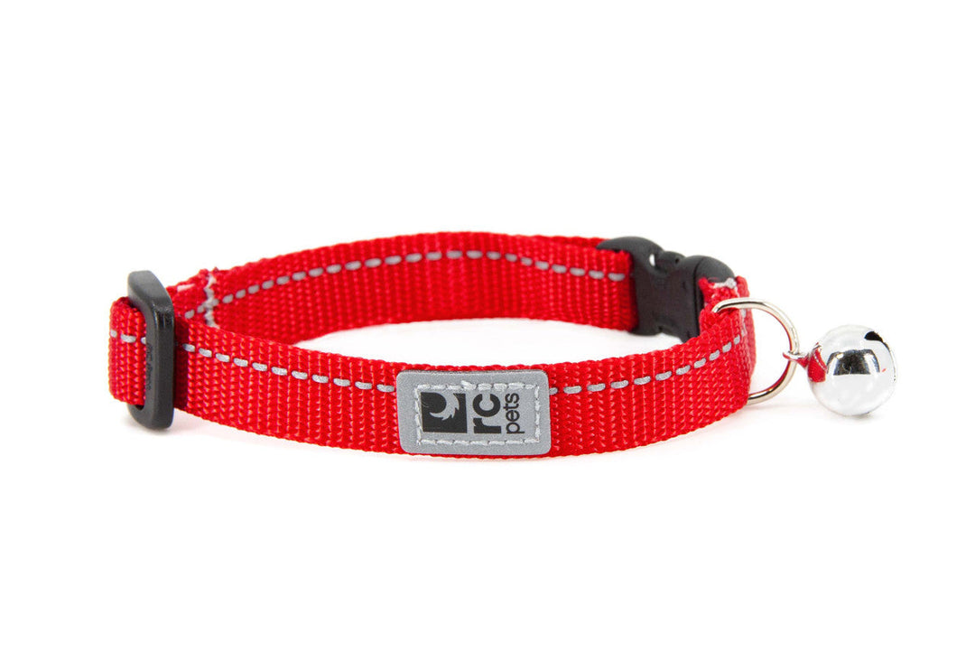 RC Pets - Collier Sécuritaire de Base 8-10" Rouge - Collier pour Chats
