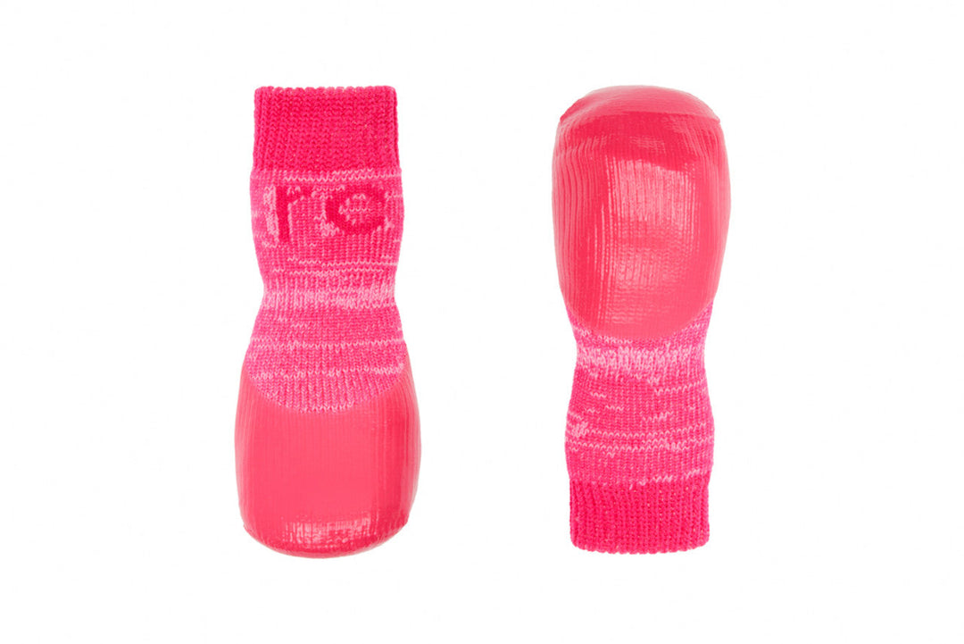 RC Pets - Pawks Sportifs Azalée Chiné - Chaussettes Antidérapantes pour Chiens
