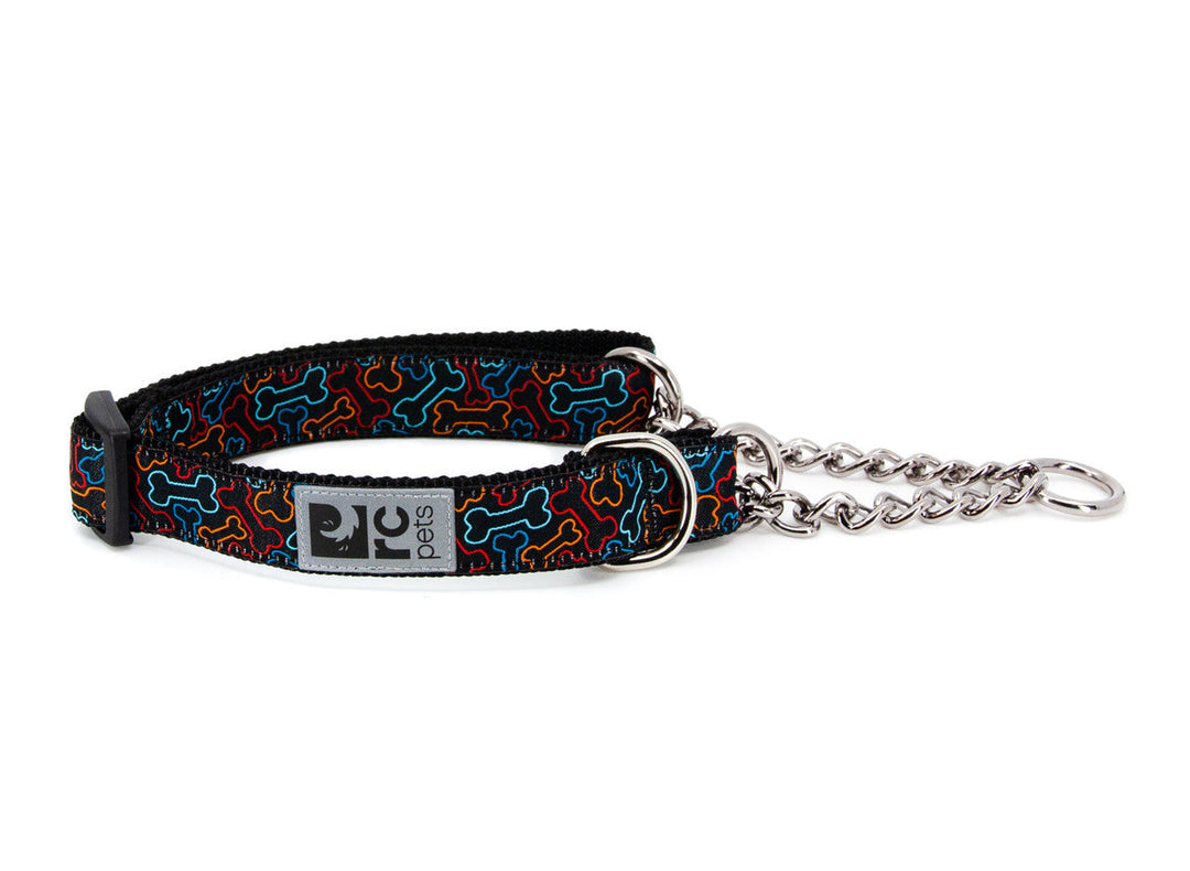 RC Pets - Collier de Dressage à Motifs Os - Collier de Dressage pour Chiens