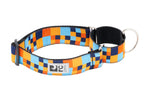 Voir l’image dans la galerie, RC Pets - Collier de Dressage en Sangle à Motifs Pixels Bleu - Collier de Dressage pour Chiens
