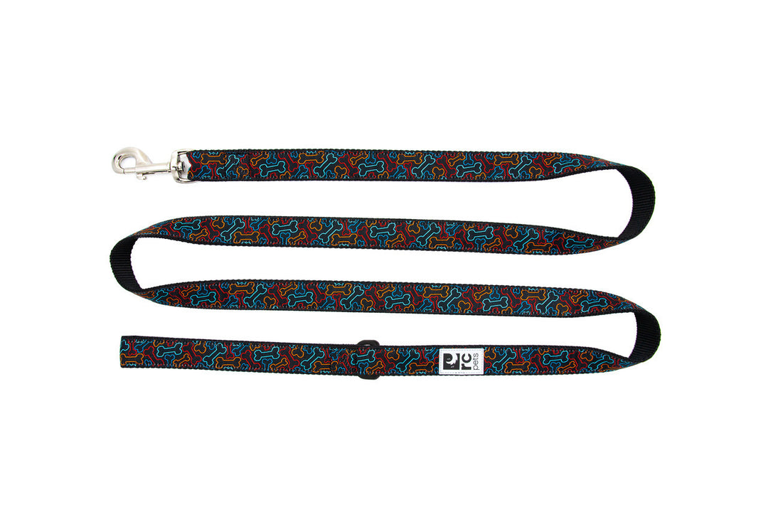 RC Pets - Laisse à Motifs Os - Laisse pour Chiens