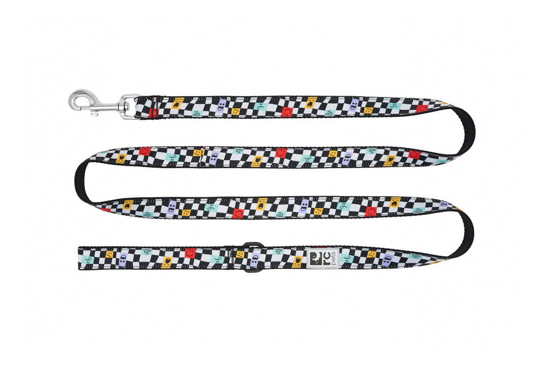 RC Pets - Laisse à Motifs Damier - Laisse pour Chiens