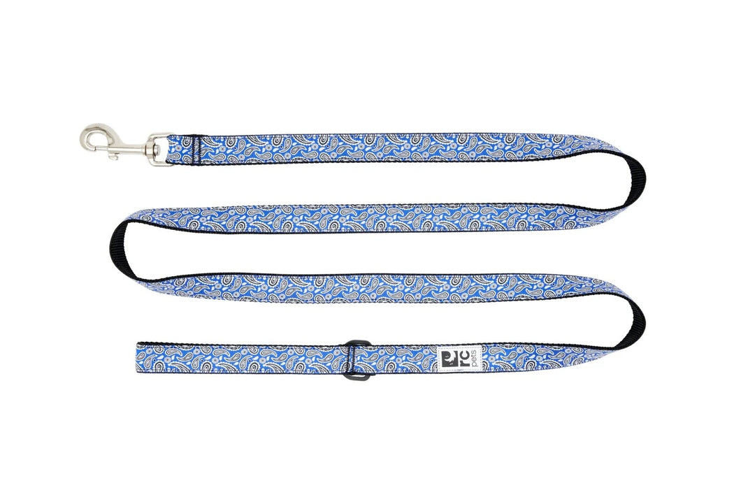 RCP Laisse Motif 3/4x72" Bleu Rebelle