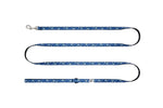 Voir l’image dans la galerie, RCP Petit Laisse  à Motifs 1/2x72" Traces de Pattes Bleu