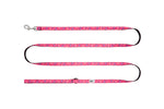Voir l’image dans la galerie, RCP Petit Laisse  à Motifs 1/2x72" Traces de Pattes Rose