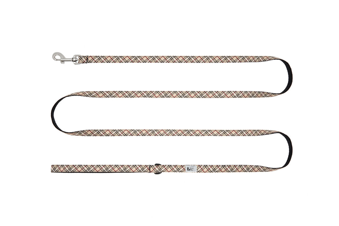 RCP Petit Laisse  à Motifs 1/2x72" Écossais Beige