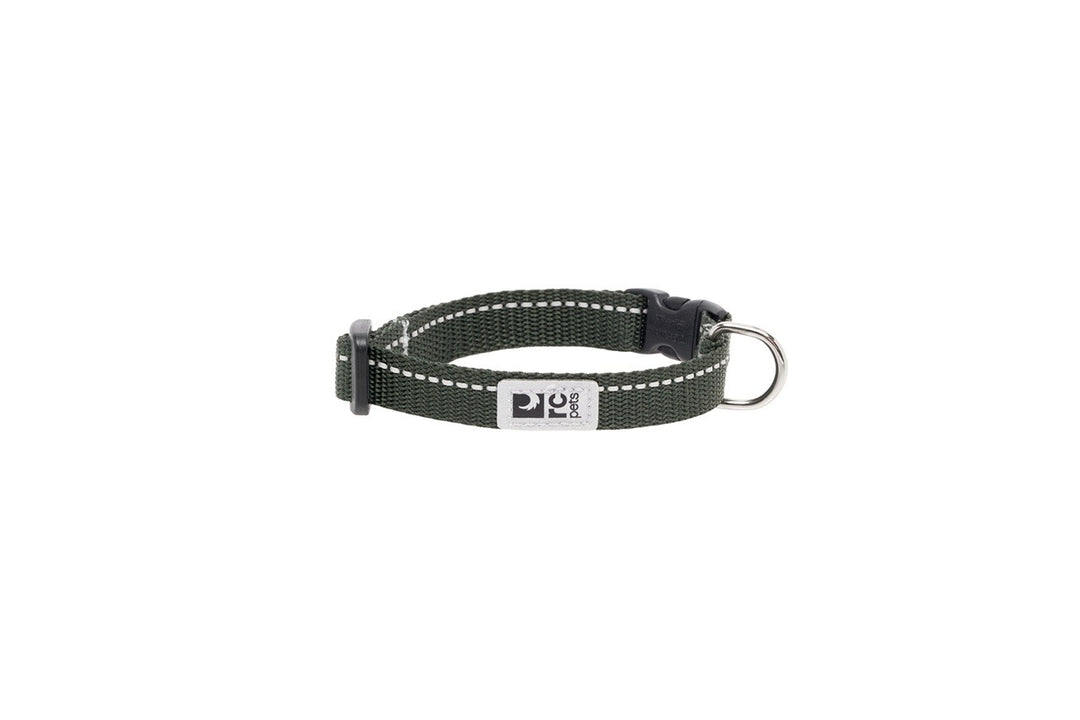 RC Pets - Petit Collier de Base Olive Foncé - Collier pour Chiens