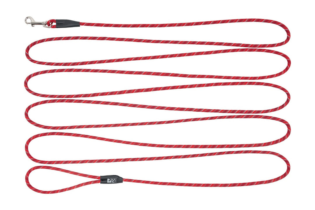 RC Pets - Longue Laisse en Corde 1/4" x 20 pi Rouge - Laisse pour Chiens
