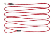 RCP Longue Laisse en Corde 1/4x20' Rouge