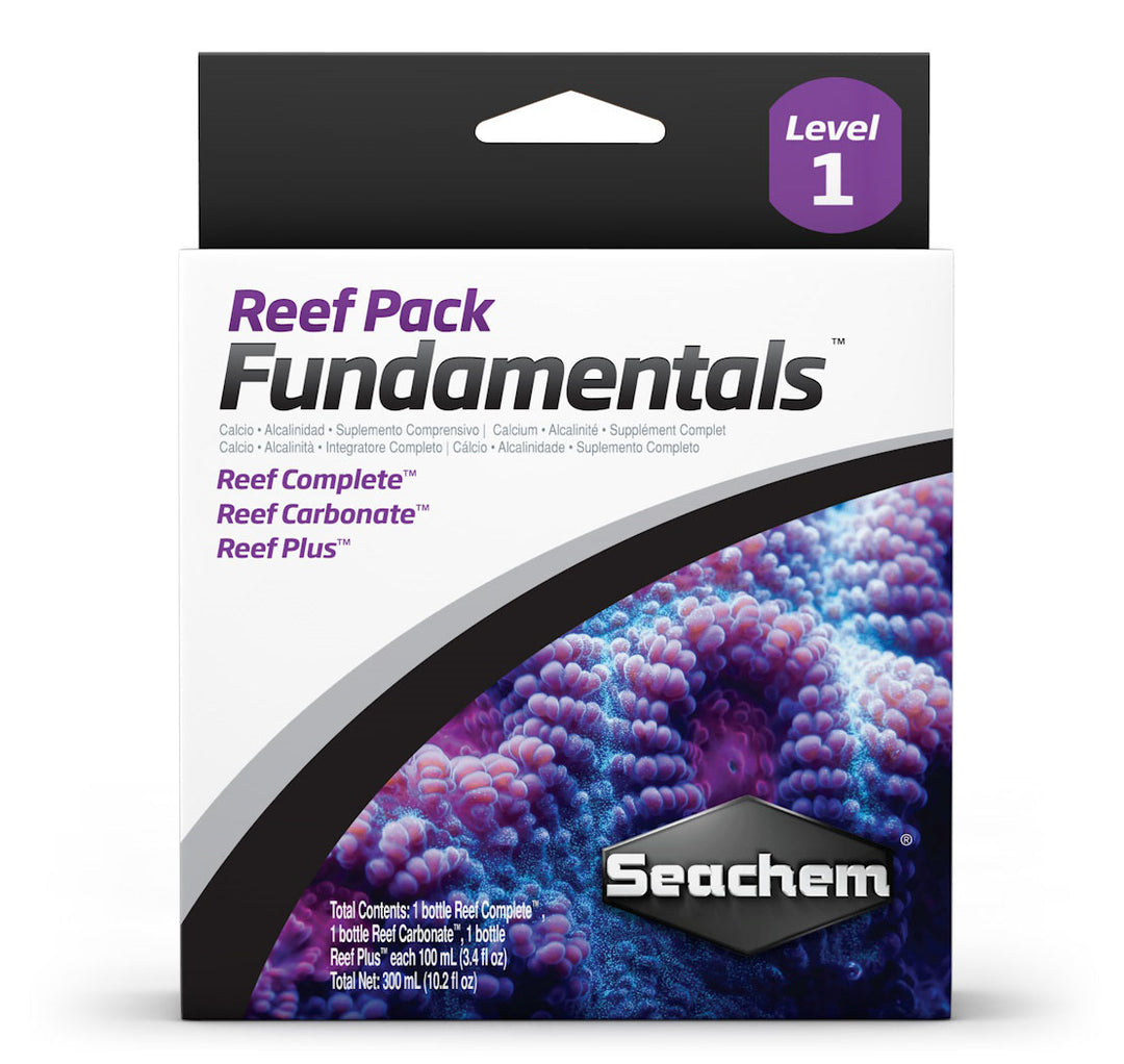 SEACHEM Reef Pack Fundamentals pour Aquarium