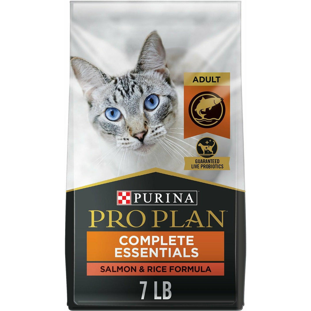 Pro Plan Complete Essentials - Saumon et Riz - Nourriture Sèche pour Chats Adultes 1-6 Ans